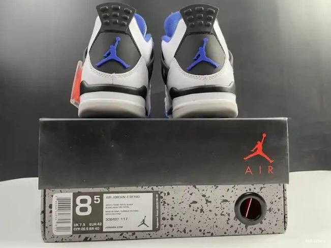 Reps TBkick Jordan 4 308497-117 Retro (2017) Motorsports 0427